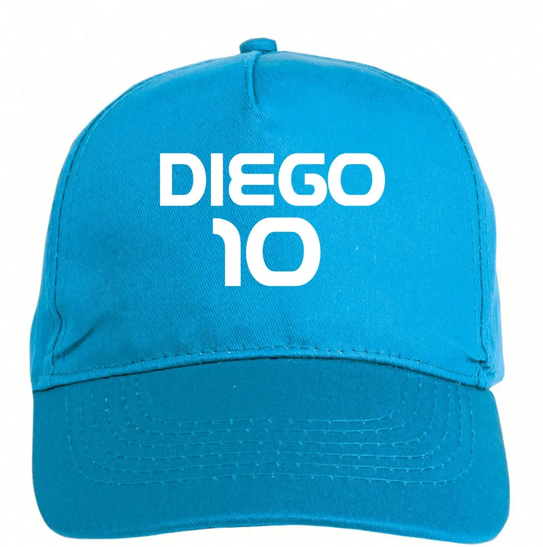 Cappellino Diego 10 azzurro